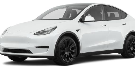 TESLA MODEL Y 2021 5YJYGDEE9MF118579 image